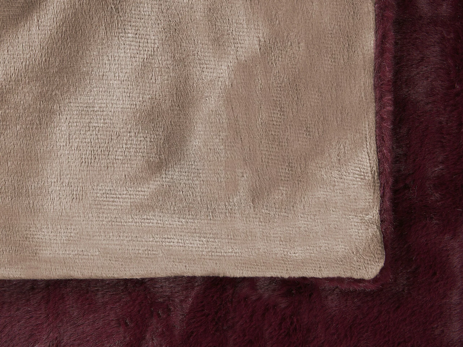 Blanket Burgundy TANTAN Various Sizes - Image 5