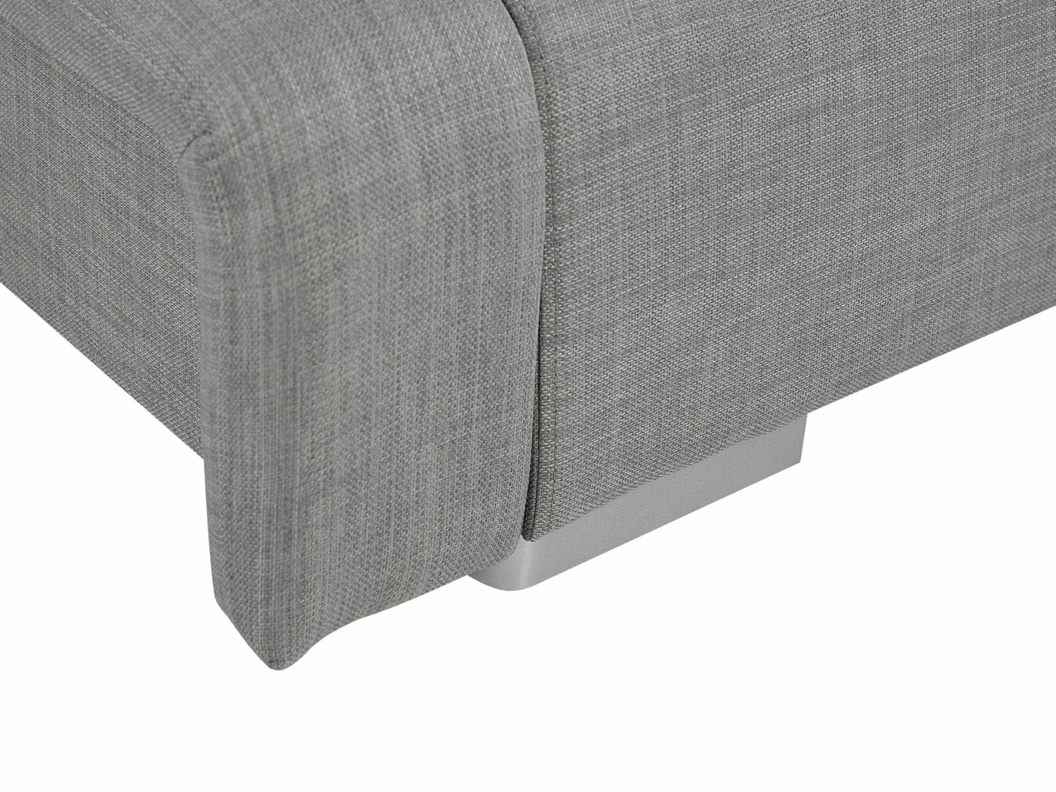 Fabric Waterbed Grey NANTES Various Sizes - Image 6