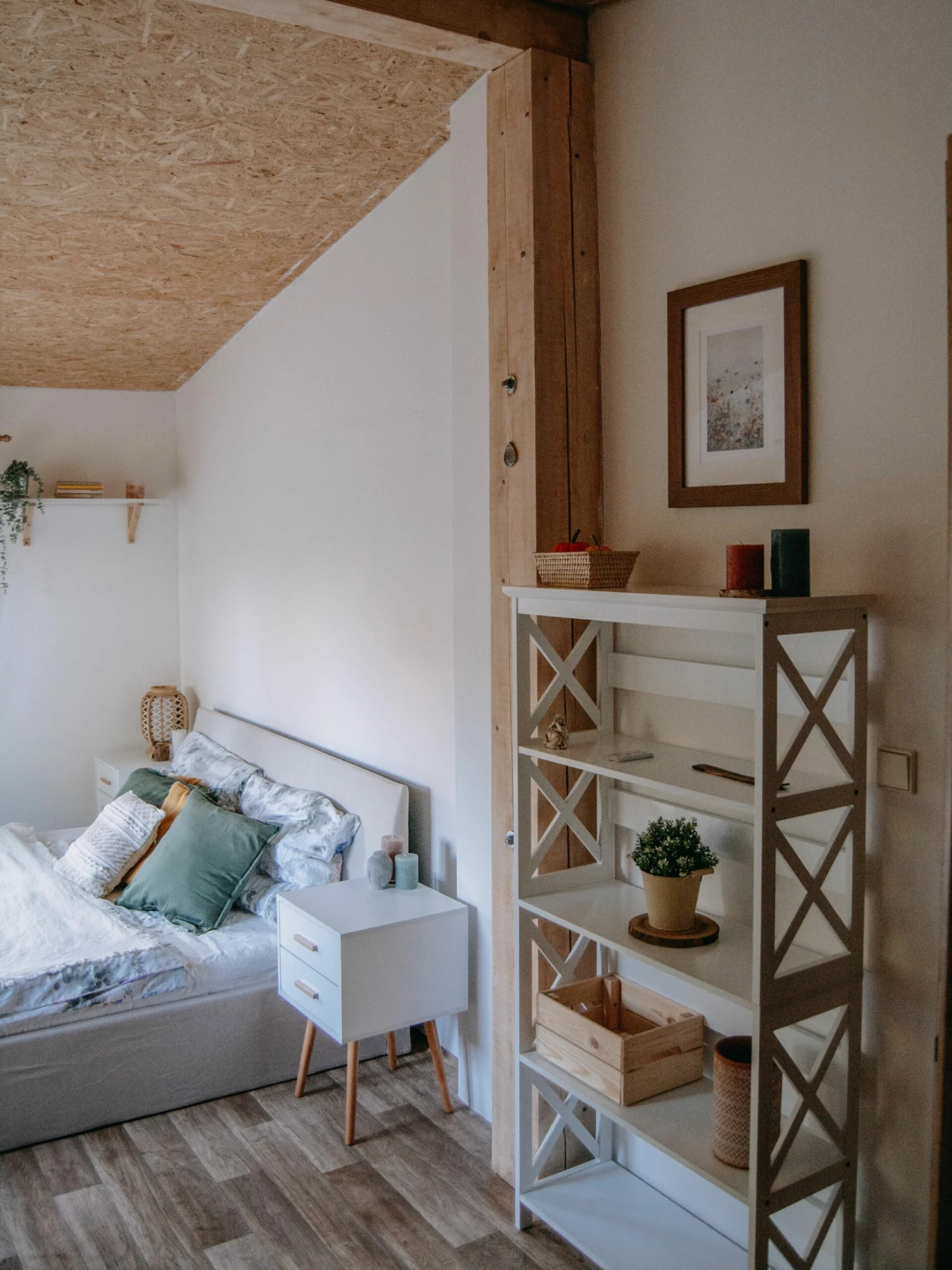 Fabric Ottoman Bed Beige ORBEY Various Sizes - Image 5