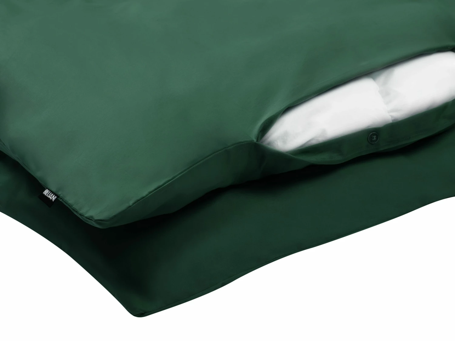 Cotton Duvet Cover Set Green HARMONRIDGE Various Sizes - Image 5