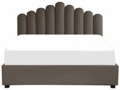 Velvet Ottoman Bed Taupe VINCENNES Various Sizes -Cheap Bed Linings Store undef src sa picid 817722 type whitesh image