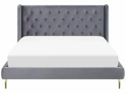 Velvet Bed Grey FORBACH Various Sizes 12 Velvet Bed Grey FORBACH Various Sizes -Cheap Bed Linings Store undef src sa picid 819116 type whitesh image