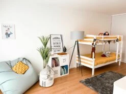 Wooden EU Single Size Bunk Bed White REGAT 12 Wooden EU Single Size Bunk Bed White REGAT -Cheap Bed Linings Store undef src sa picid 820855 type whitesh image