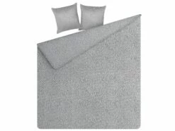 Embossed Bedspread And Cushions Set Grey ALAMUT Various Sizes -Cheap Bed Linings Store undef src sa picid 821753 type whitesh image