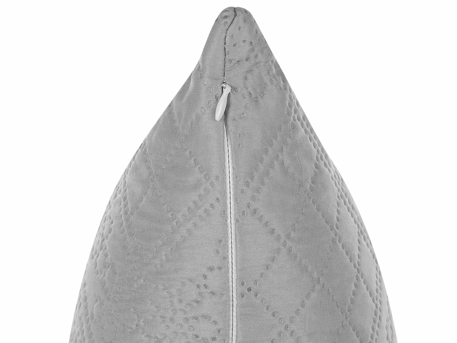 Embossed Bedspread And Cushions Set Grey ALAMUT Various Sizes - Image 8