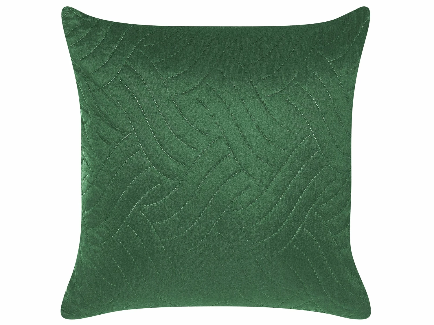 Embossed Bedspread And Cushions Set Green BABAK Various Sizes - Image 8