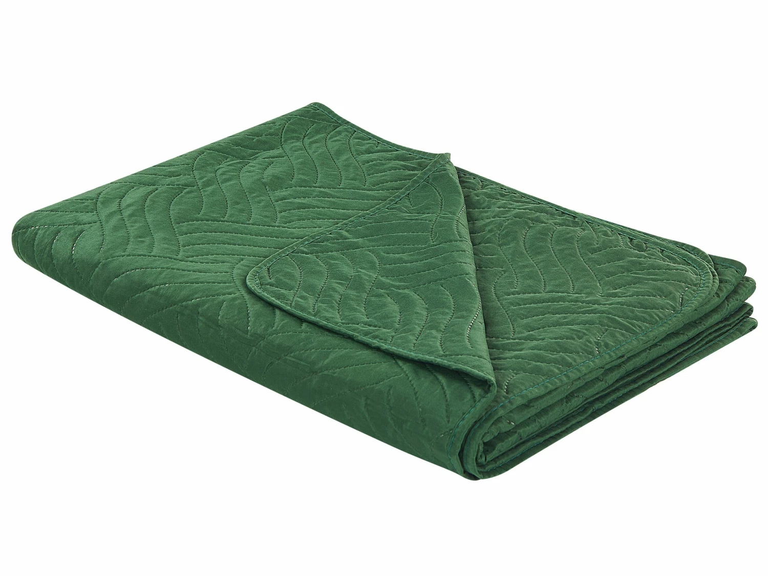 Embossed Bedspread Green BABAK Various Sizes