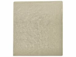 Embossed Bedspread Taupe SHUSH Various Sizes -Cheap Bed Linings Store undef src sa picid 821964 type whitesh image
