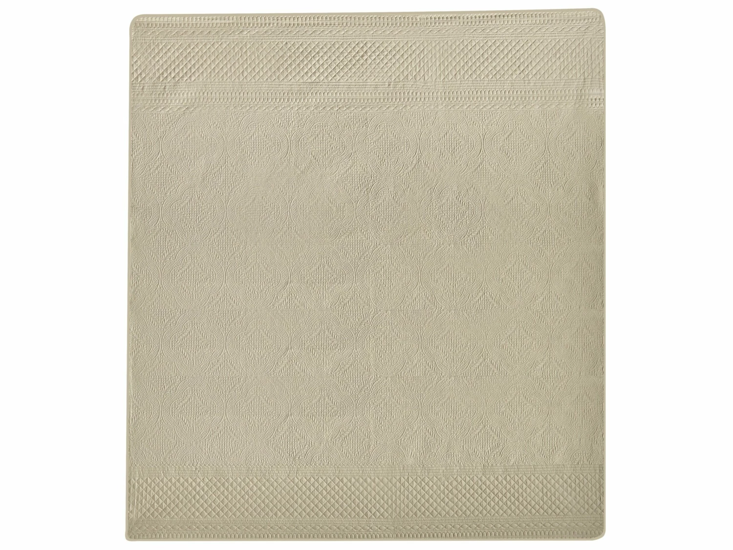 Embossed Bedspread Taupe SHUSH Various Sizes - Image 3