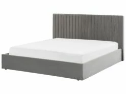 Velvet Ottoman Bed Grey VION Various Sizes -Cheap Bed Linings Store undef src sa picid 826763 type whitesh image