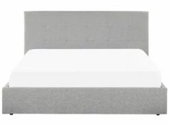 Fabric Ottoman Bed Grey LORIENT Various Sizes -Cheap Bed Linings Store undef src sa picid 827033 type whitesh image
