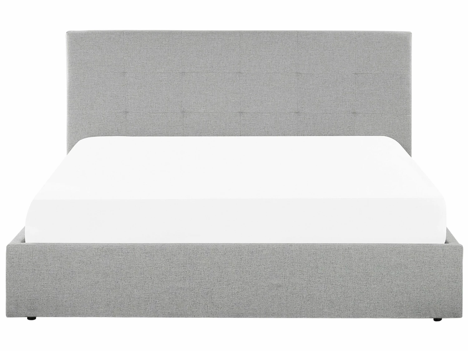 Fabric Ottoman Bed Grey LORIENT Various Sizes - Image 5