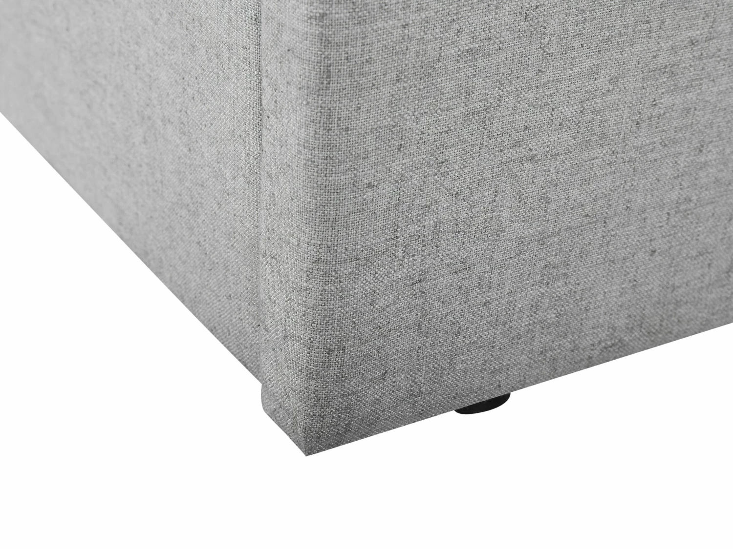 Fabric Ottoman Bed Grey LORIENT Various Sizes - Image 10