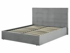Velvet Ottoman Bed Grey LORIENT Various Sizes -Cheap Bed Linings Store undef src sa picid 827088 type whitesh image