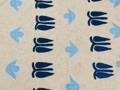 Cotton Blanket 130 X 180 Cm Beige And Blue BHIND -Cheap Bed Linings Store undef src sa picid 829185 type whitesh image
