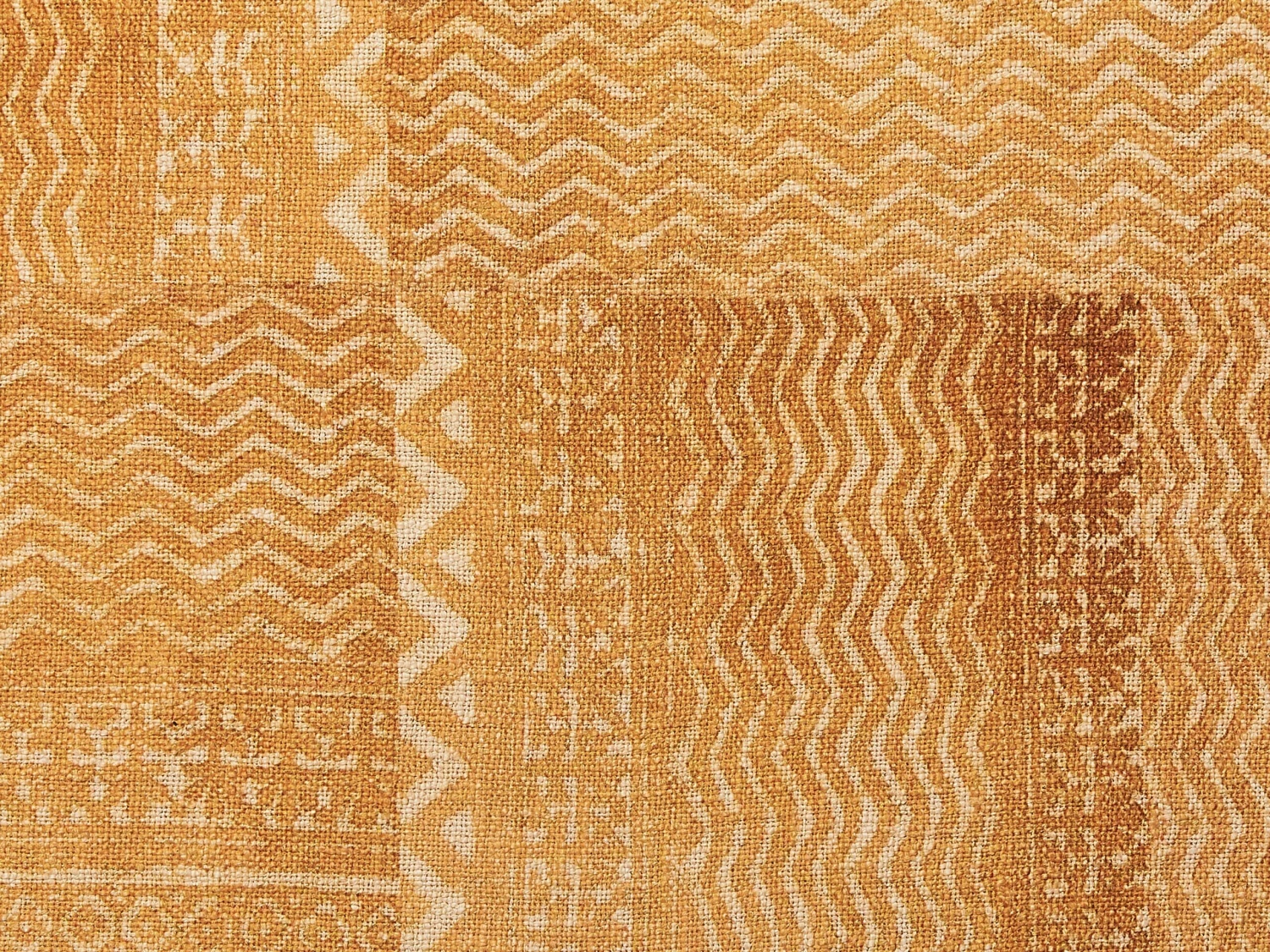 Cotton Blanket 130 X 180 Cm Yellow FIROZABAD 4 Cotton Blanket 130 X 180 Cm Yellow FIROZABAD - Image 4