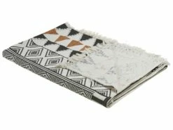 Cotton Blanket 130 X 180 Cm Multicolour PRODDATUR