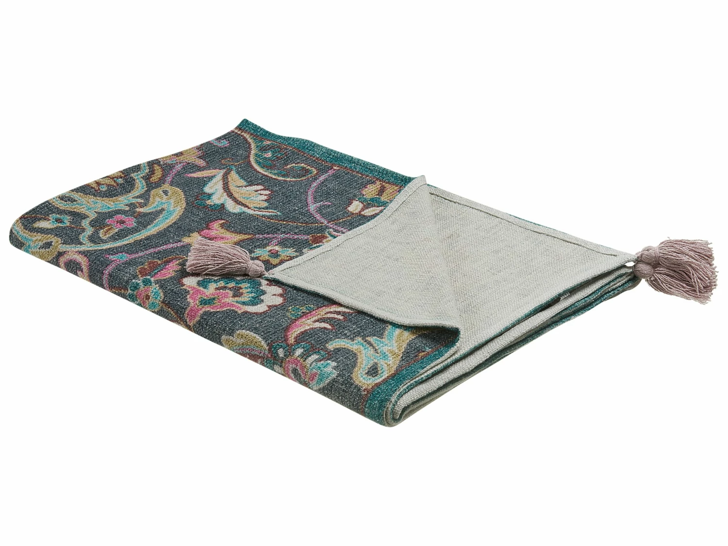 Cotton Blanket 130 X 180 Cm Floral Motif DIBRUGARH