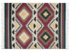 Cotton Blanket 130 X 180 Cm Multicolour NAGON -Cheap Bed Linings Store undef src sa picid 829261 type whitesh image