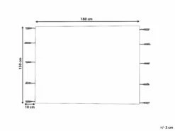 Cotton Blanket Lama Motif 130 X 180 Cm Beige And Brown DEOGHAR -Cheap Bed Linings Store undef src sa picid 829284 type whitesh image