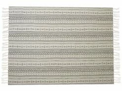 Cotton Blanket 130 X 180 Cm Black And White PANVEL -Cheap Bed Linings Store undef src sa picid 829389 type whitesh image