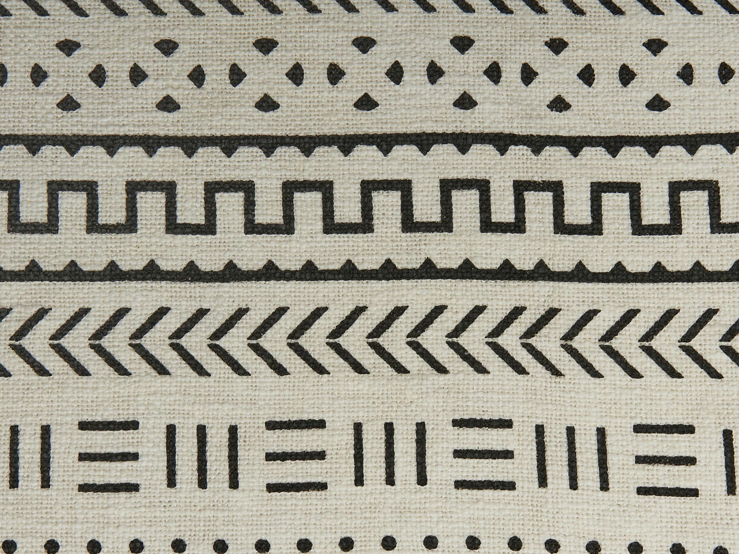 Cotton Blanket 130 X 180 Cm Black And White PANVEL - Image 4