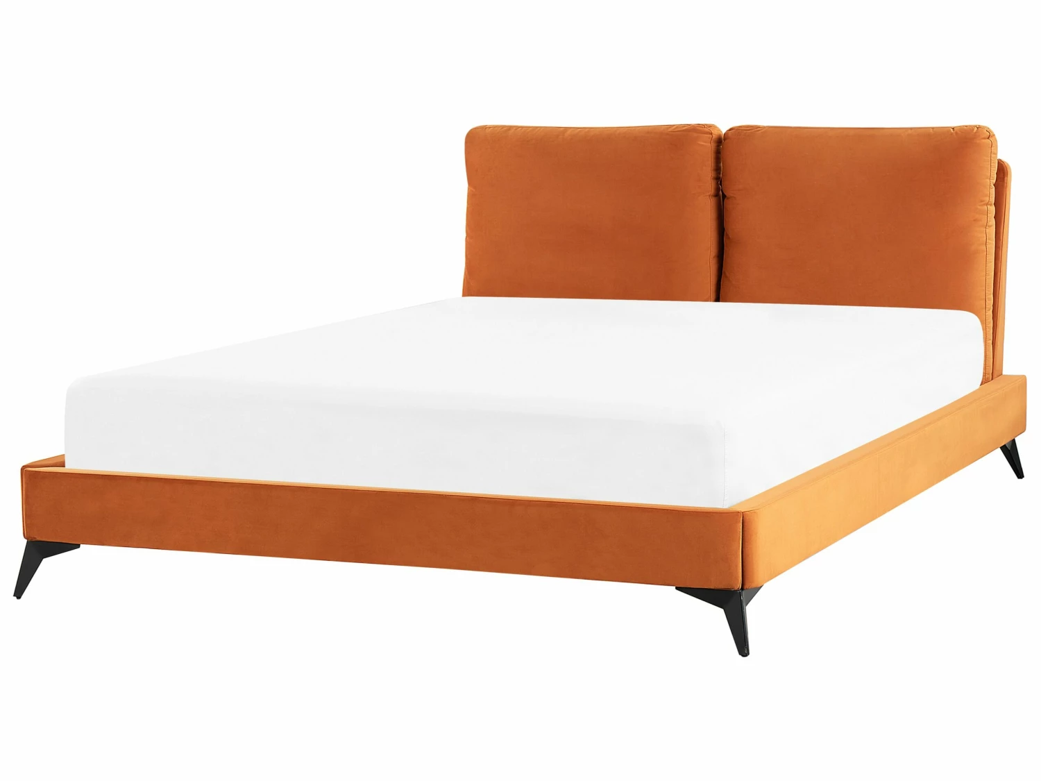 Velvet Bed Orange MELLE Various Sizes
