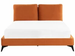 Velvet Bed Orange MELLE Various Sizes -Cheap Bed Linings Store undef src sa picid 829887 type whitesh image