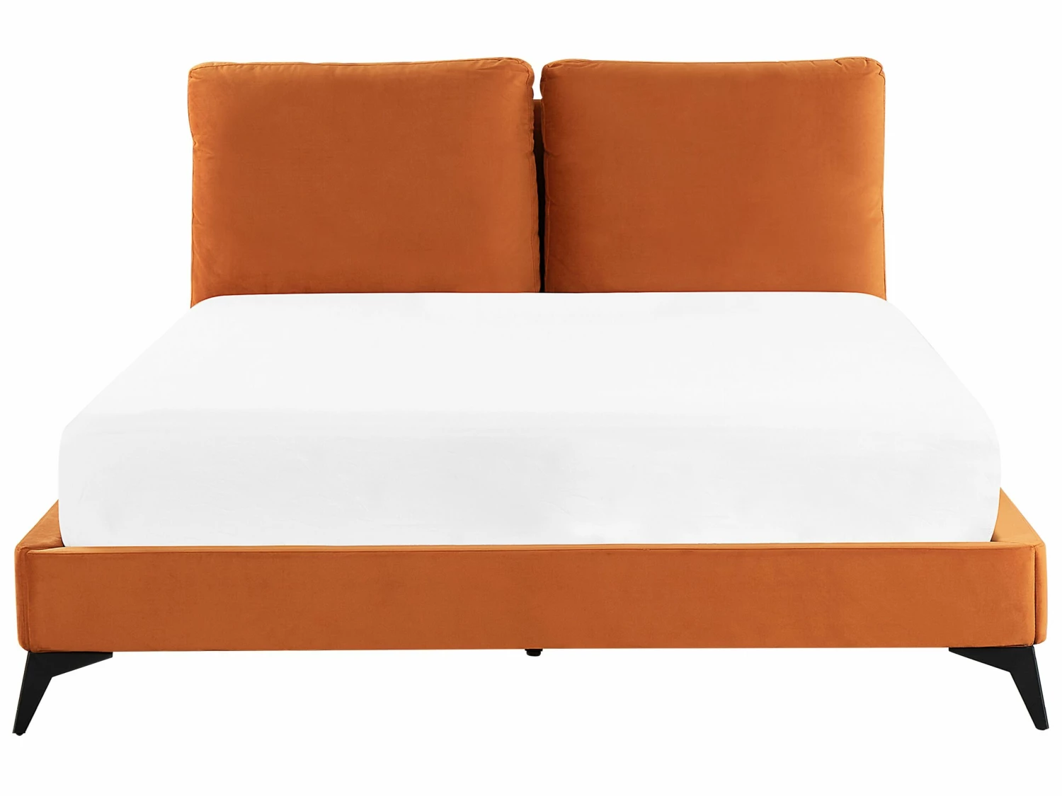 Velvet Bed Orange MELLE Various Sizes - Image 3