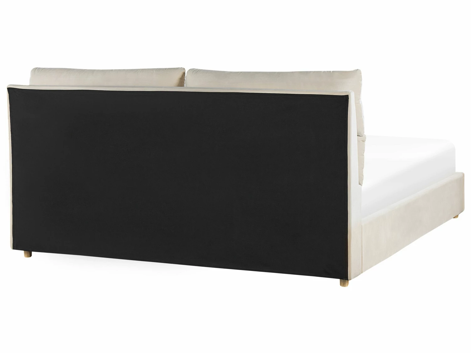 Velvet Ottoman Bed Light Beige BATILLY Various Sizes 6 Velvet Ottoman Bed Light Beige BATILLY Various Sizes - Image 6