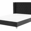 Velvet Bed Black LUBBON Various Sizes