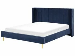 Velvet Bed Navy Blue VILLETTE Various Sizes