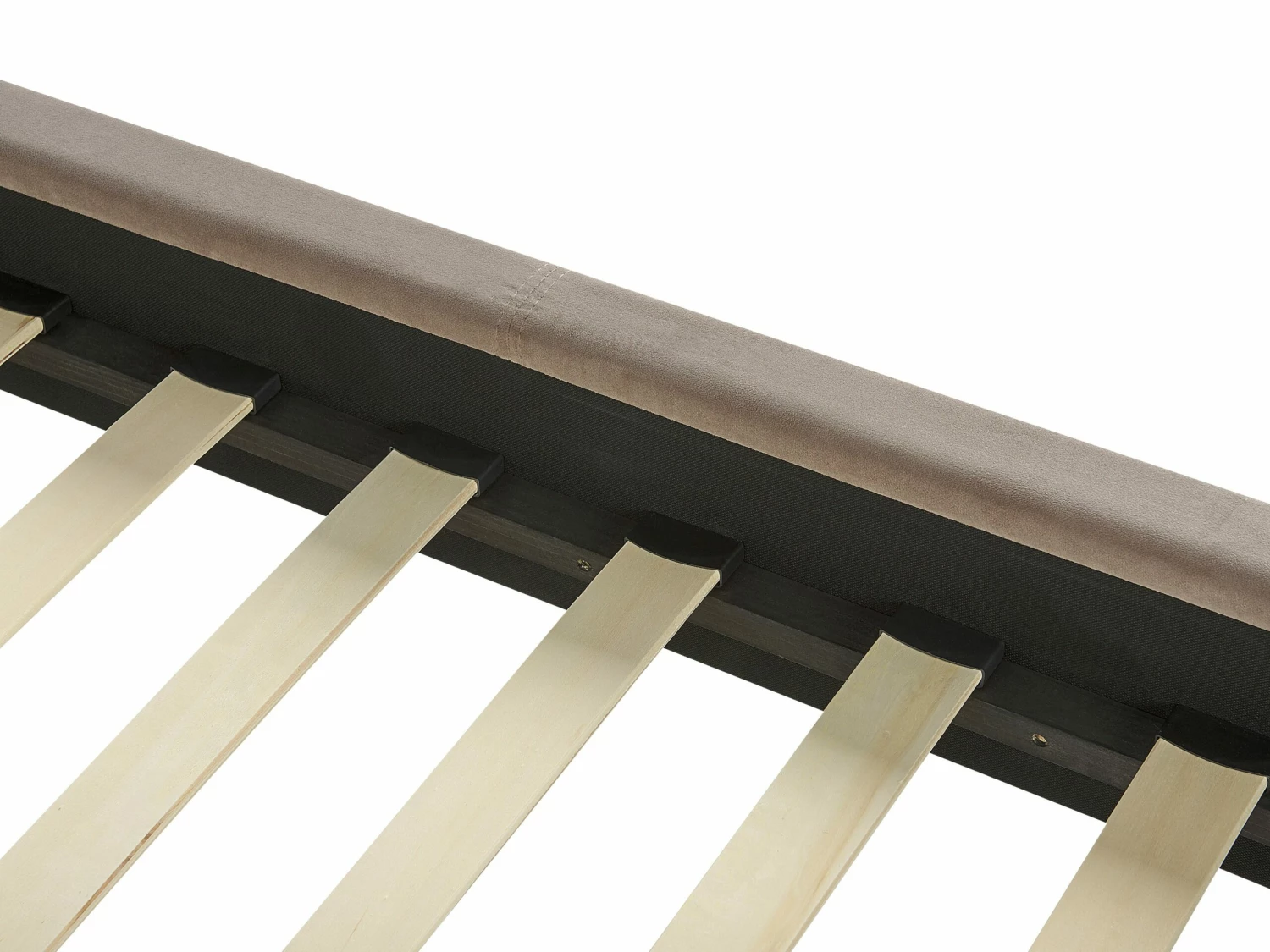 Velvet Bed Taupe VILLETTE Various Sizes - Image 7