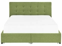 Fabric Bed With Storage Green LA ROCHELLE Various Sizes -Cheap Bed Linings Store undef src sa picid 832983 type whitesh image