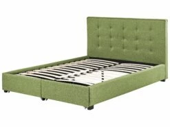 Fabric Bed With Storage Green LA ROCHELLE Various Sizes -Cheap Bed Linings Store undef src sa picid 832985 type whitesh image