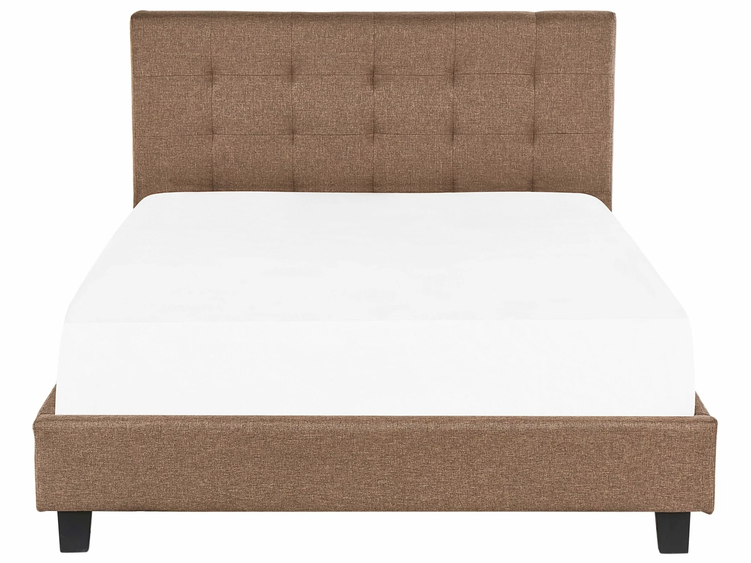 Fabric Bed Brown LA ROCHELLE Various Sizes 3 Fabric Bed Brown LA ROCHELLE Various Sizes - Image 3