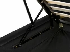 Velvet Ottoman Bed Black LUBBON Various Sizes -Cheap Bed Linings Store undef src sa picid 833846 type whitesh image