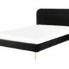 Velvet Bed Black FLAYAT Various Sizes