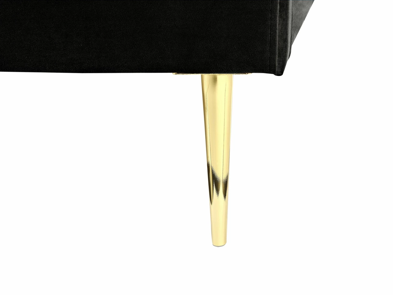 Velvet Bed Black FLAYAT Various Sizes - Image 9