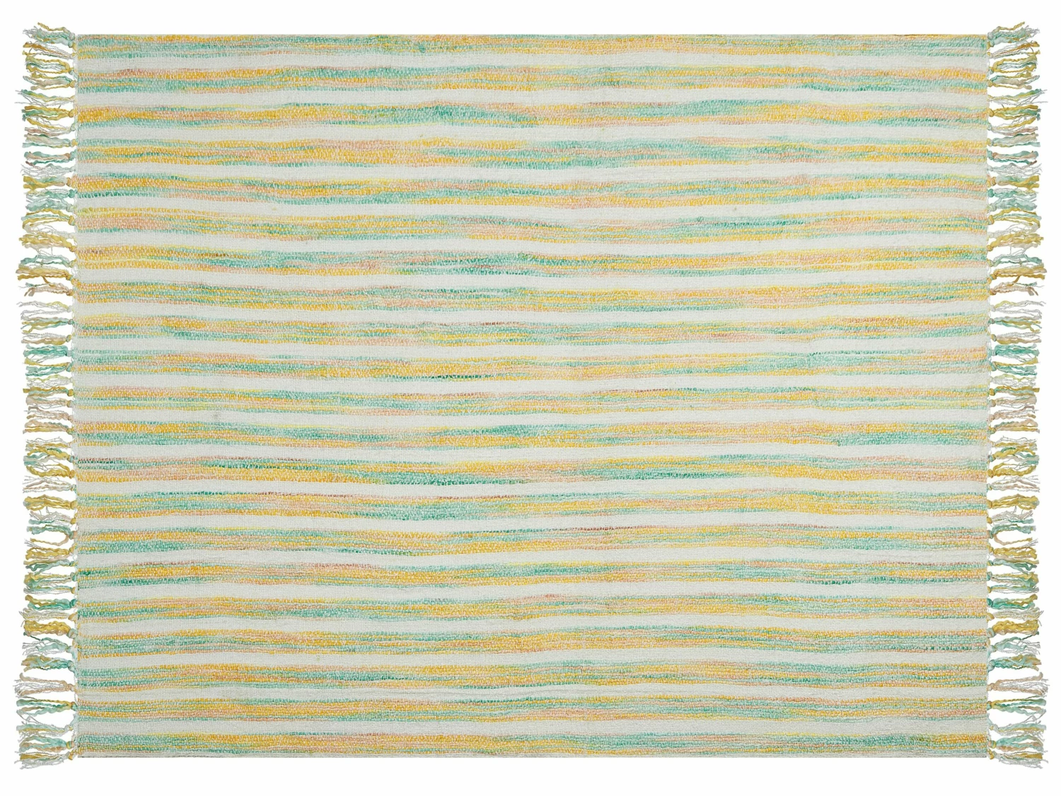 Blanket 130 X 170 Cm Yellow And Green NUWAR - Image 3