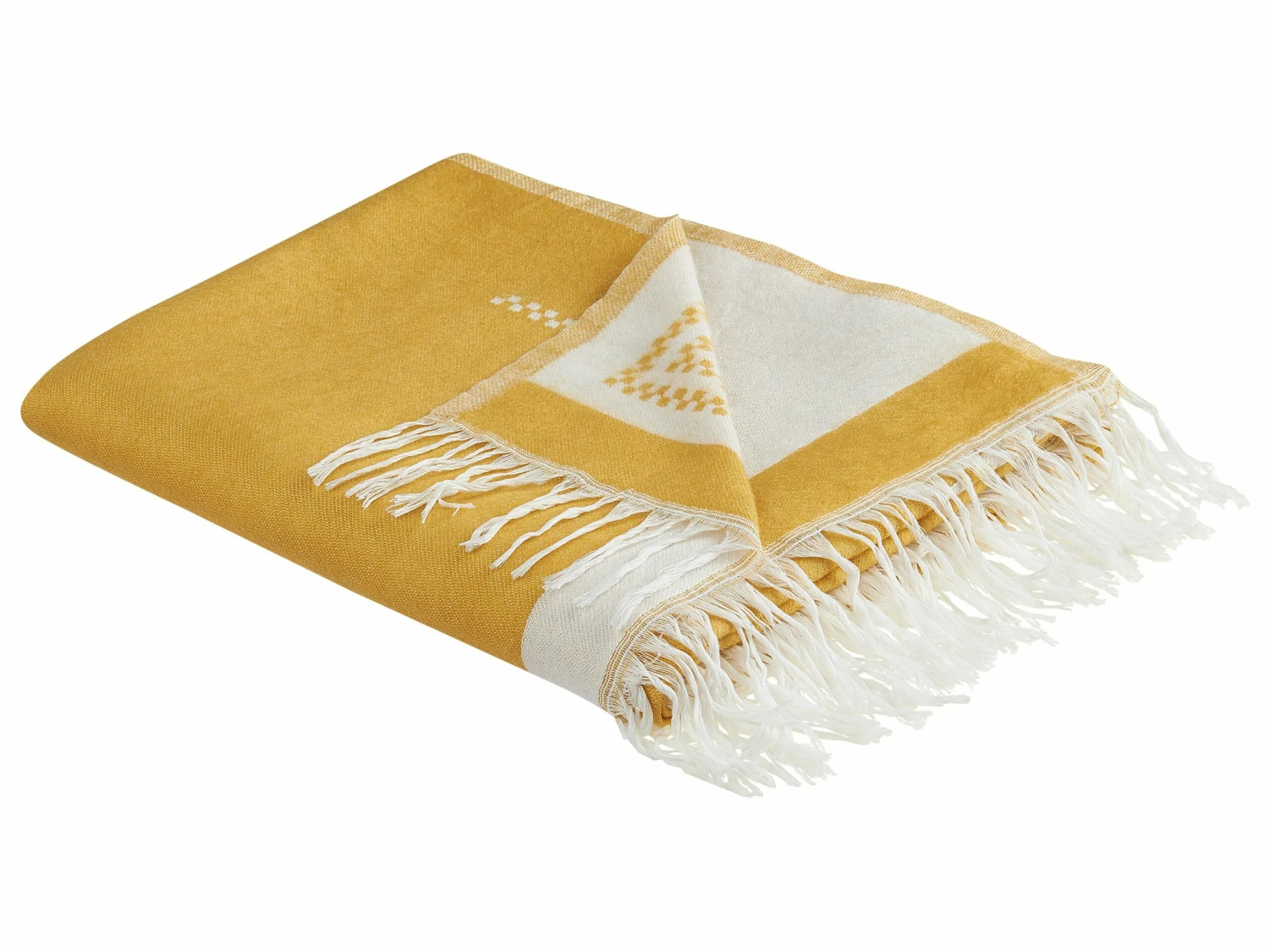 Blanket 130 X 170 Cm Yellow JALKINI 1 Blanket 130 X 170 Cm Yellow JALKINI