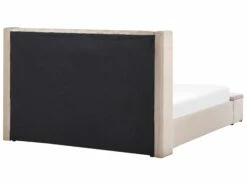 Velvet Bed With Storage Bench Beige NOYERS Various Sizes -Cheap Bed Linings Store undef src sa picid 834533 type whitesh image