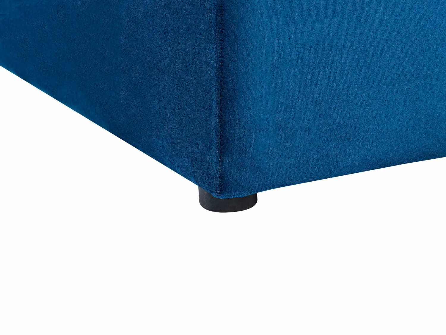 Velvet Bed With Storage Bench Blue NOYERS Various Sizes - Image 10