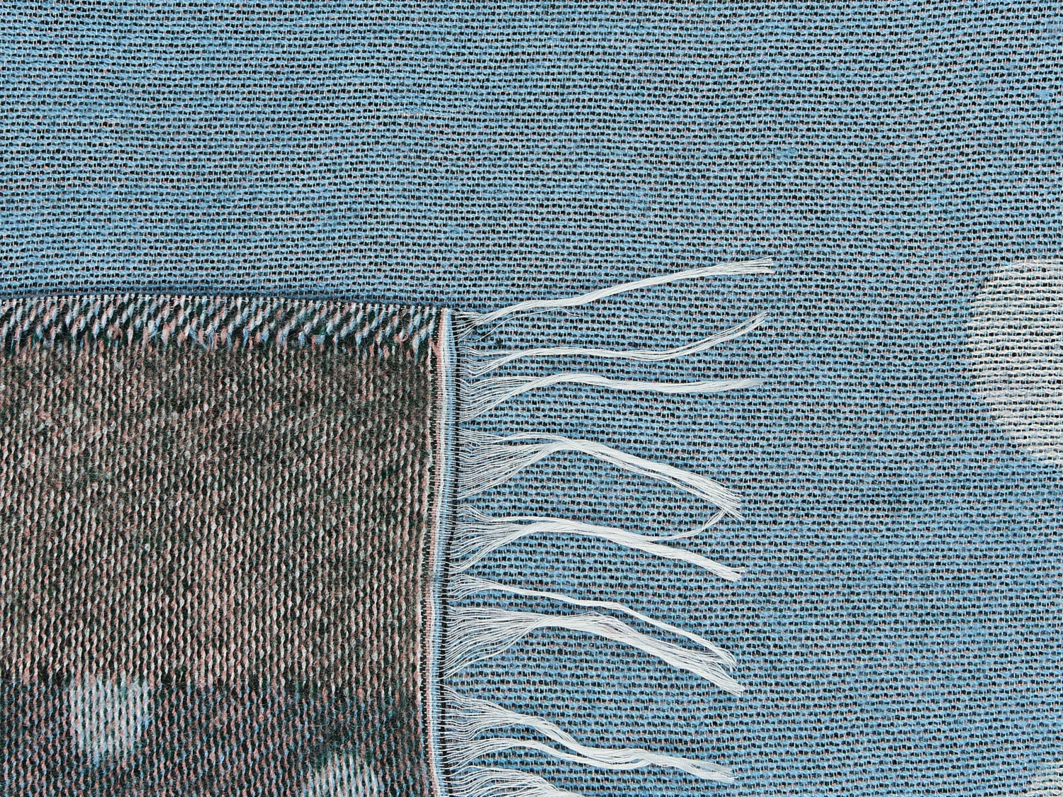 Blanket 130 X 170 Cm Blue LIMGHA - Image 5