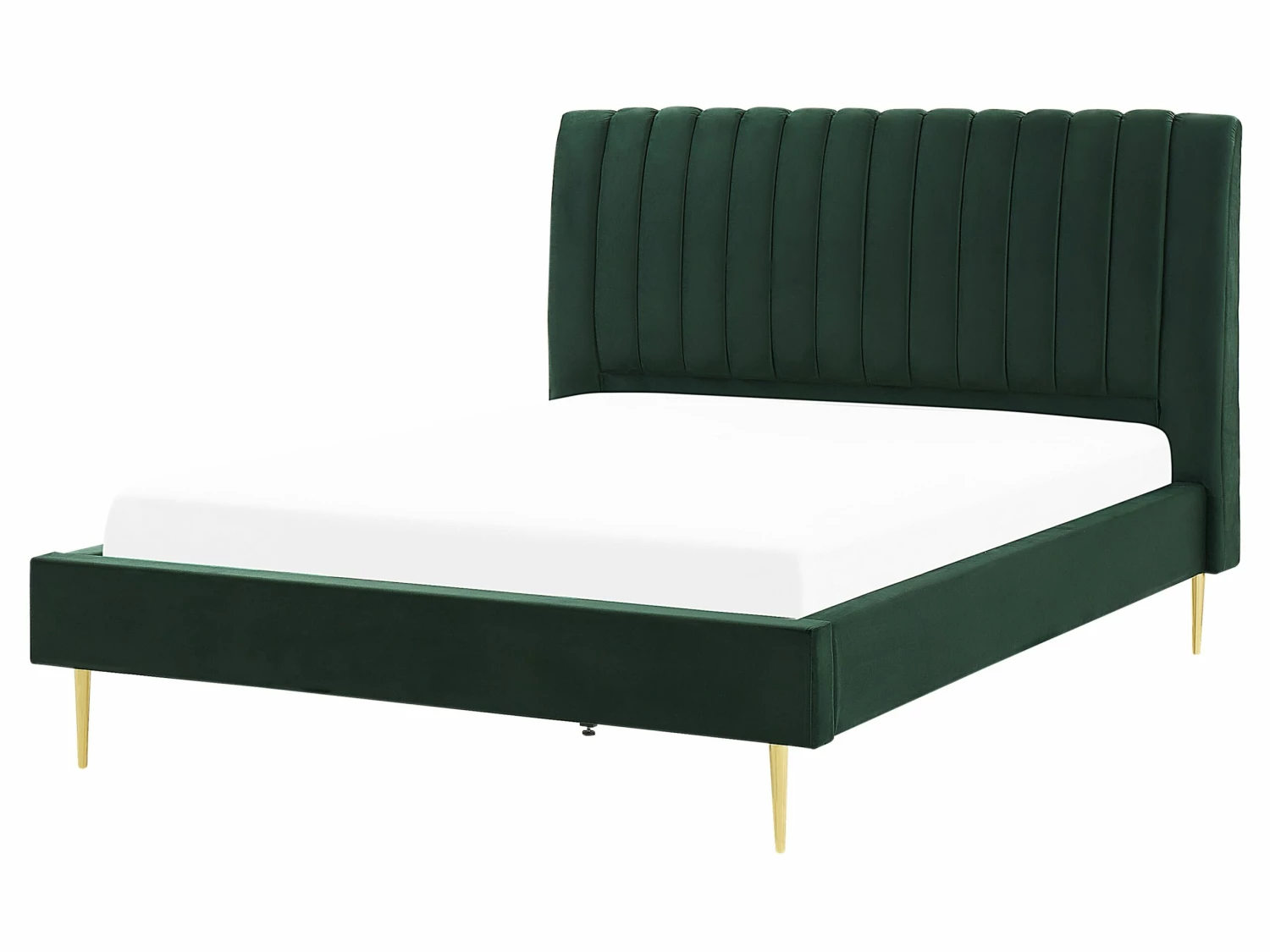 Velvet EU Bed Green MARVILLE Various Sizes