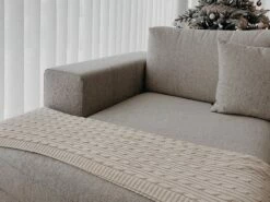 Cotton Blanket 110 X 180 Cm Beige ANAMUR -Cheap Bed Linings Store undef src sa picid 836720 type whitesh image