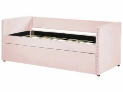 Velvet EU Single Trundle Bed Light Pink TROYES 15 Velvet EU Single Trundle Bed Light Pink TROYES -Cheap Bed Linings Store undef src sa picid 837091 type whitesh image