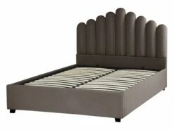 Velvet Ottoman Bed Taupe VINCENNES Various Sizes -Cheap Bed Linings Store undef src sa picid 837303 type whitesh image