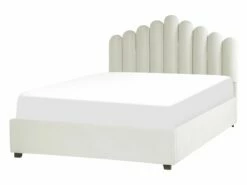 Velvet Ottoman Bed Off White VINCENNES Various Sizes 12 Velvet Ottoman Bed Off White VINCENNES Various Sizes -Cheap Bed Linings Store undef src sa picid 837357 type whitesh image