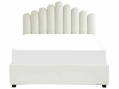 Velvet Ottoman Bed Off White VINCENNES Various Sizes 13 Velvet Ottoman Bed Off White VINCENNES Various Sizes -Cheap Bed Linings Store undef src sa picid 837358 type whitesh image